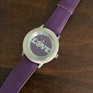 lucky brand watch peace and love